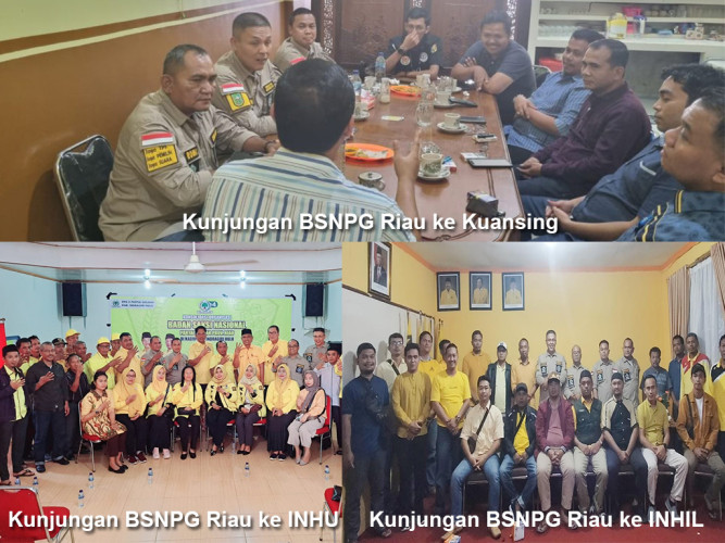 Marathon 3 Kota Sekaligus, BSNPG Riau Selesaikan Konsolidasi se Riau